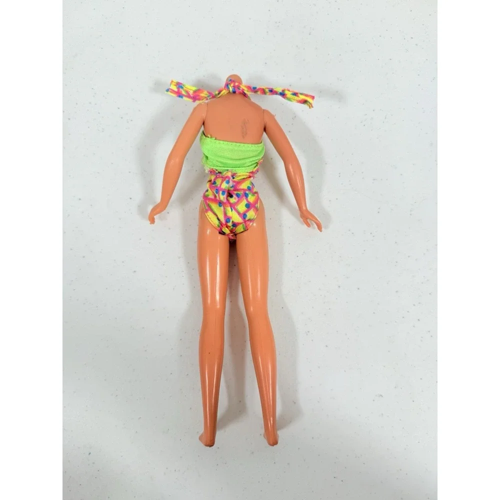 Hawaiian Fun Barbie Ken And Jazzy Summer Vintage Doll Lot Damage Read